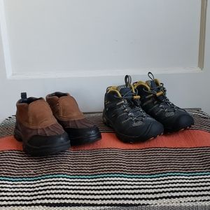 Lot of 2 Pair Toddler Outdoor Hiking Shoes